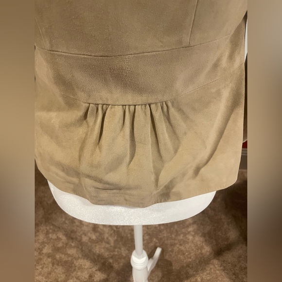 Theory tan suede jacket size 8 - Picture 5 of 11